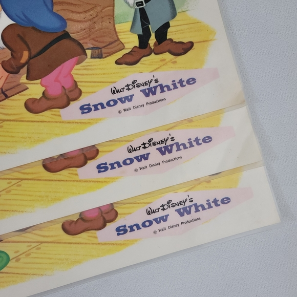 (3) Vtg Walt Disney Snow White Placemat - Picture 4 of 11